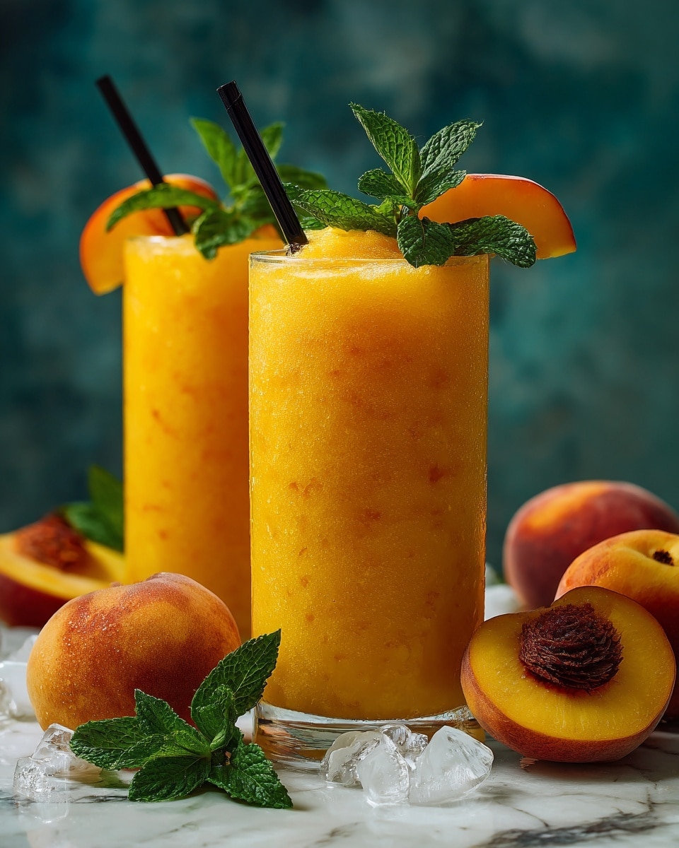 Peach Lemonade Drink: Refreshing Recipe for Summer Sips Recipe - Recipe Image