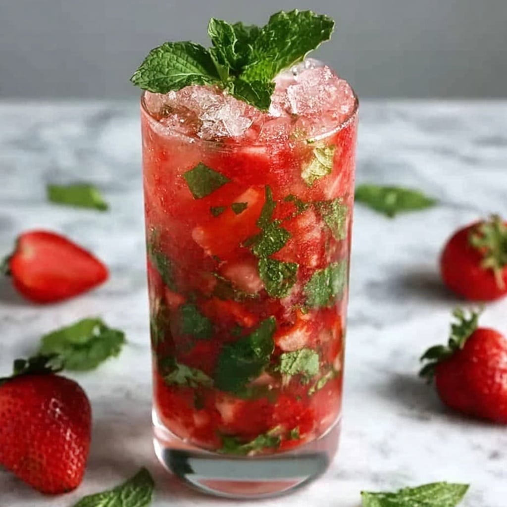 Strawberry Mojito Recipe - Recipe Image