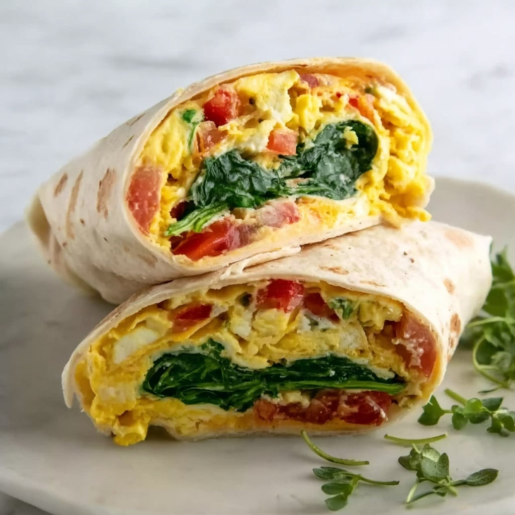 Veggie Egg Wraps Recipe - Recipe Image