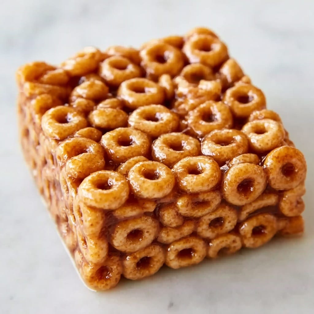 Peanut Butter Cheerio Bars Recipe - Recipe Image