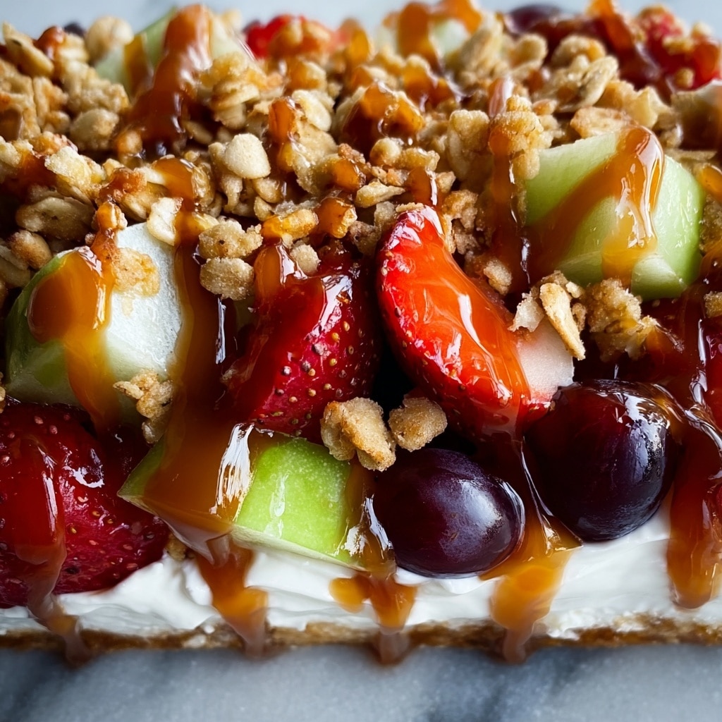 Caramel Crunch Cheesecake Fruit Salad Recipe - Recipe Image