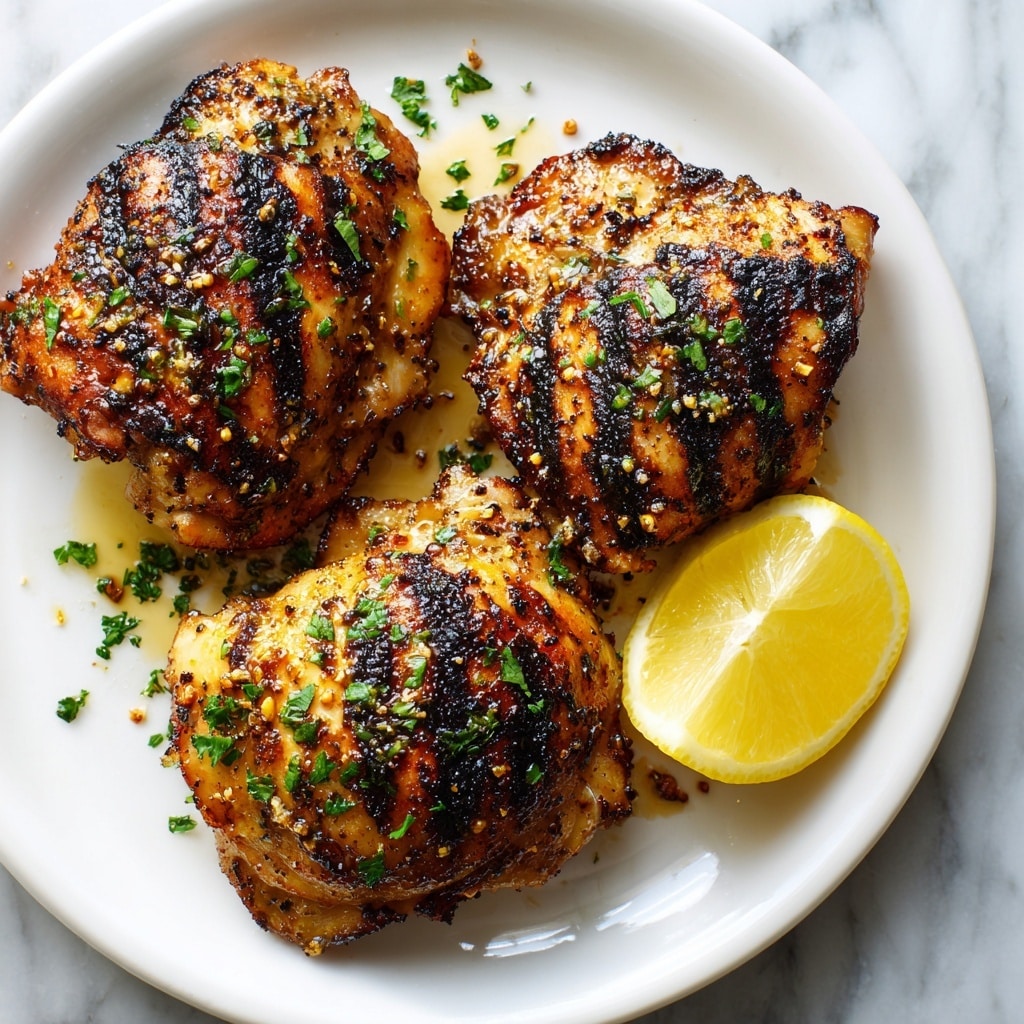 Juicy Grilled Chicken Thighs Recipe - Recipe Image