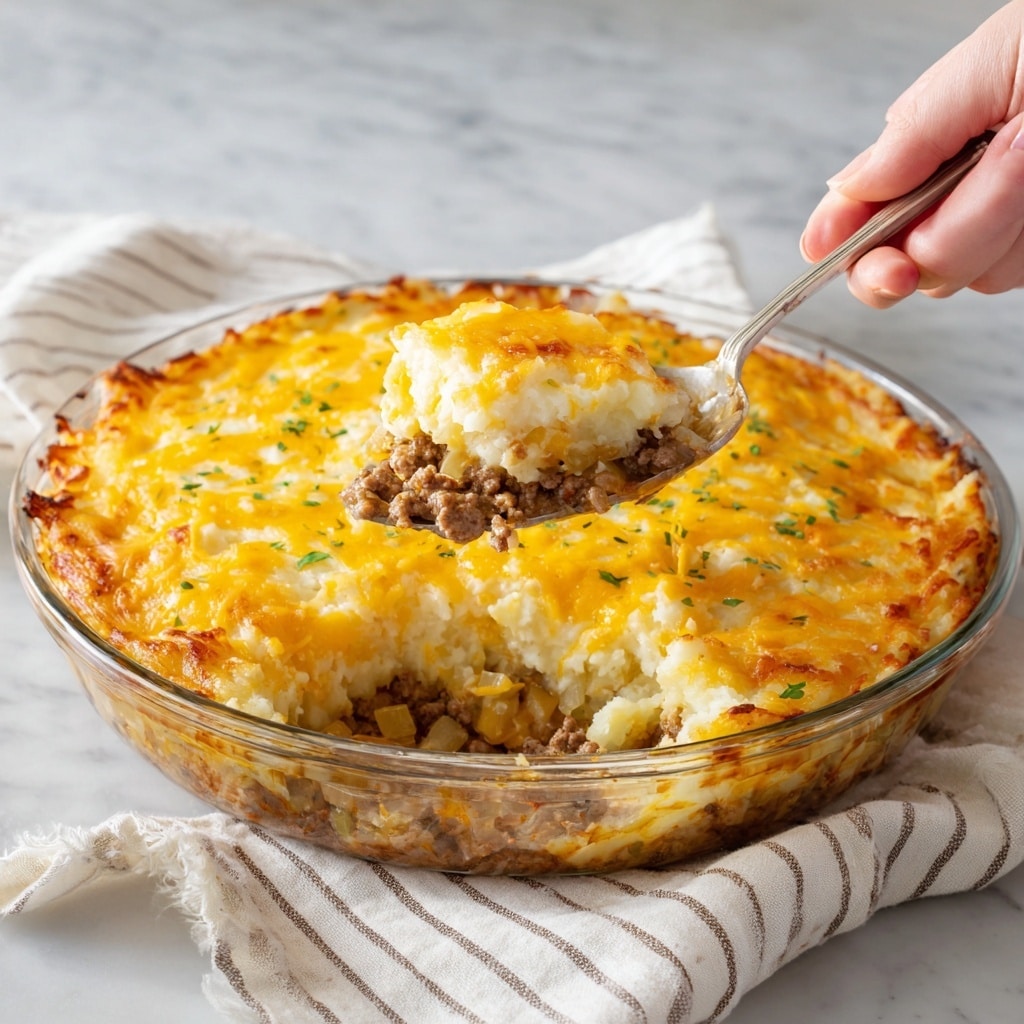 Cheddar Bay Ground Beef Cobbler Recipe - Recipe Image