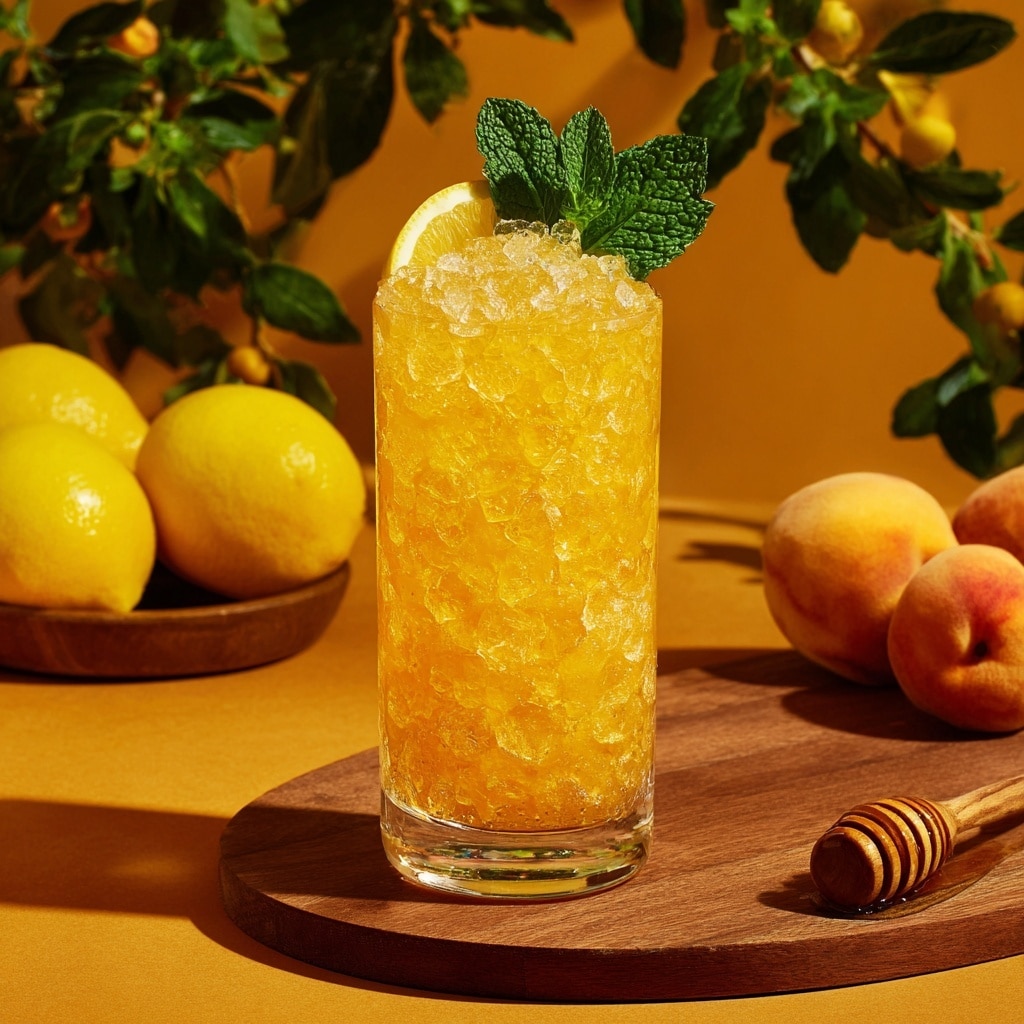 Frozen Peach Lemonade: The Ultimate Summer Refreshment Recipe - Recipe Image