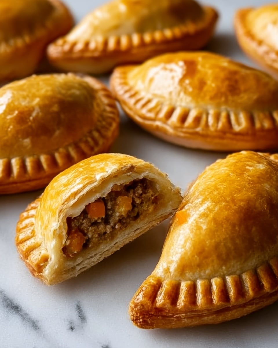Chinese Crispy Beef Pies Recipe - Recipe Image