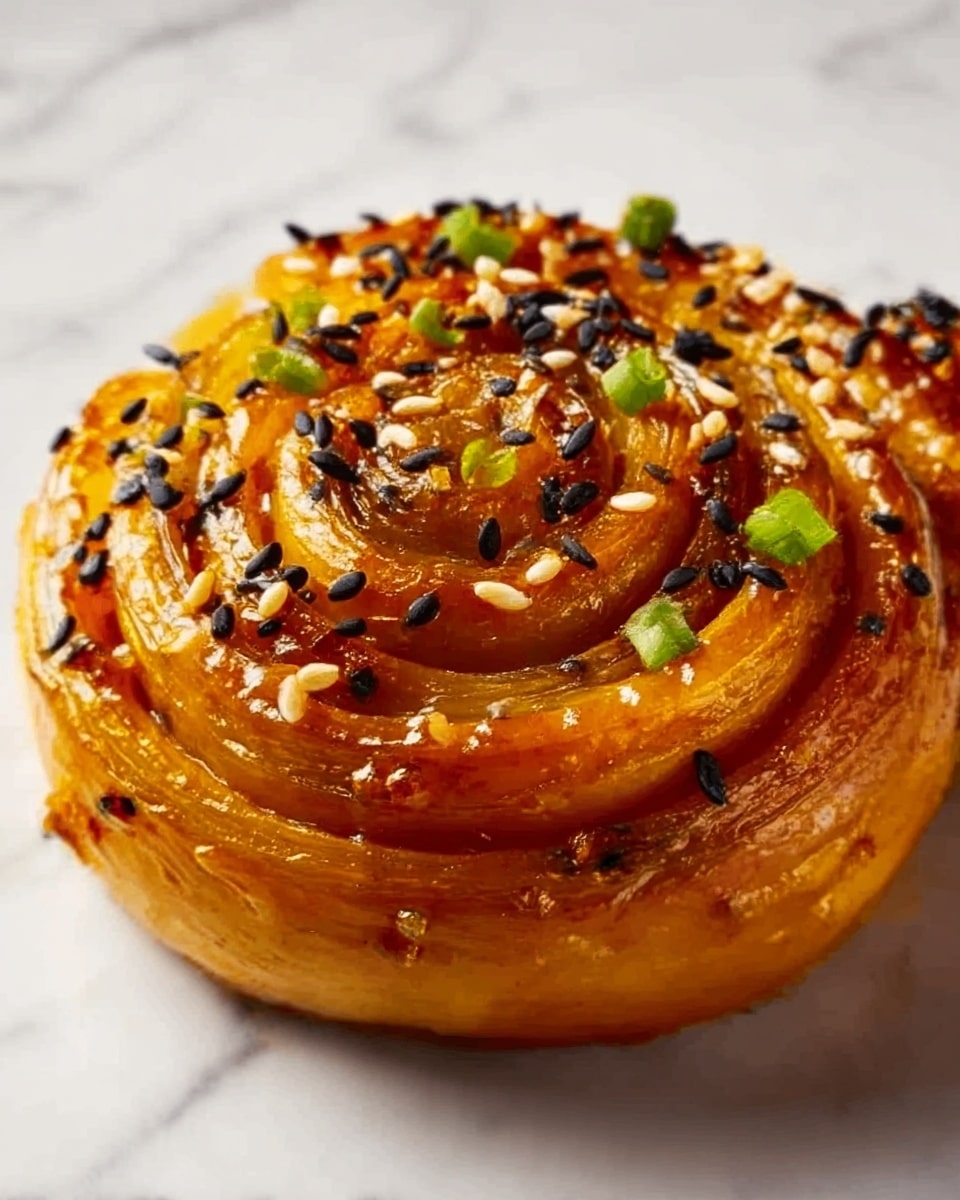Cheesy Gochujang & Spring Onion Swirls Recipe - Recipe Image