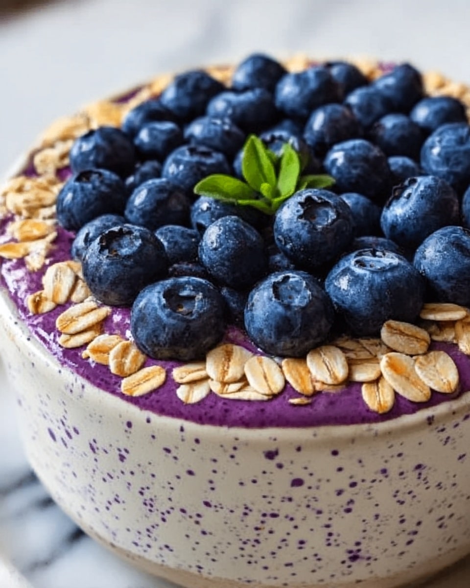 Blueberry Pie Overnight Oats Recipe - Recipe Image