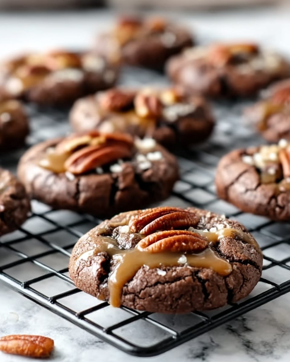 Turtle Cookies Recipe - Recipe Image