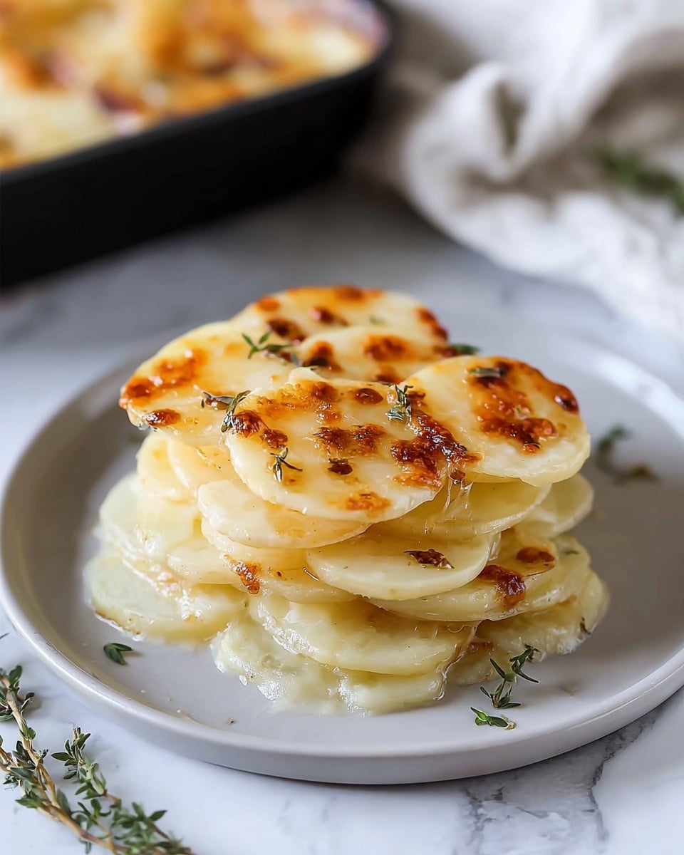 Creamy Scalloped Potatoes Recipe - Recipe Image