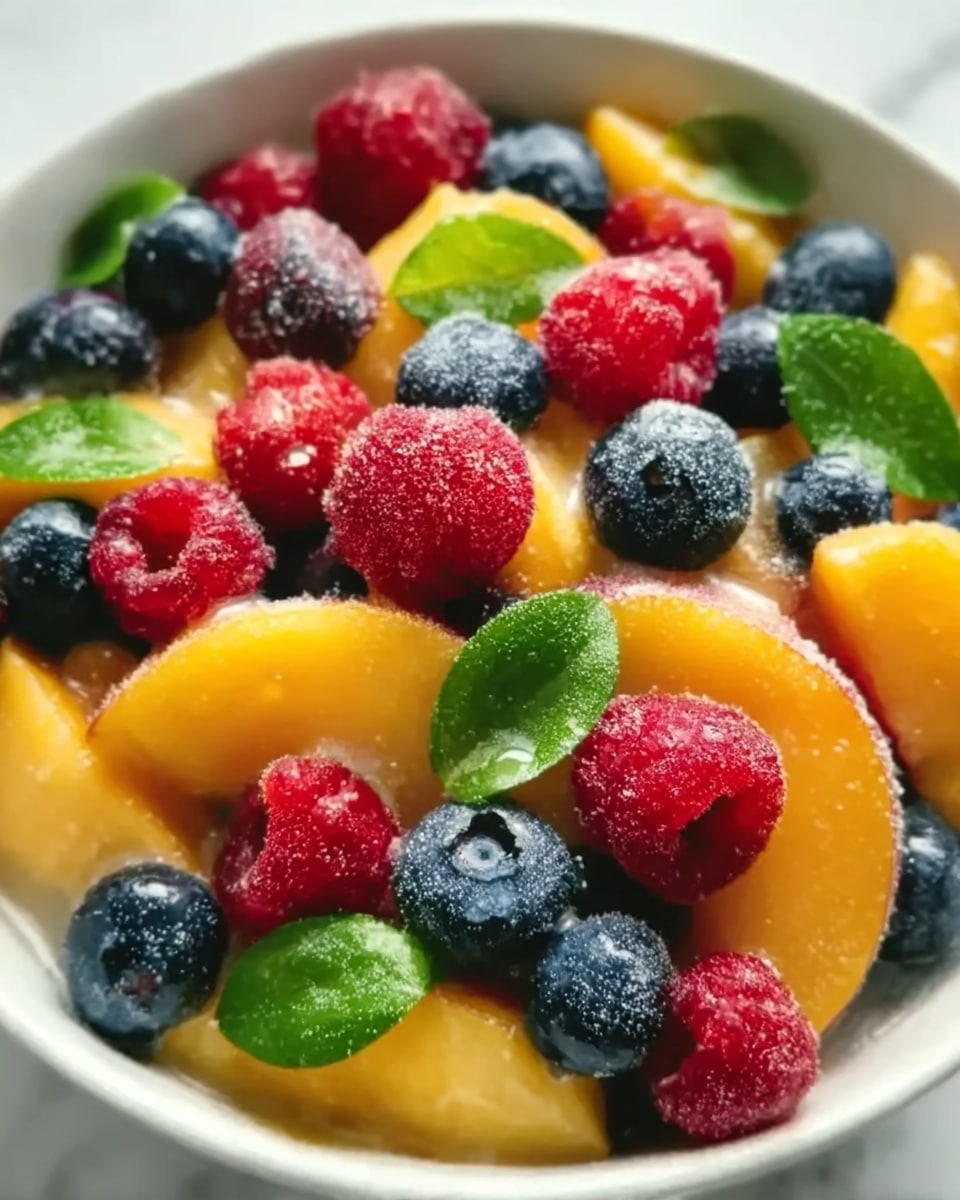 Spinach & Fruit Salad with Honey Lemon Dressing Recipe - Recipe Image