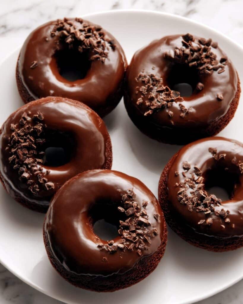 Irresistible Chocolate Cake Donuts Recipe