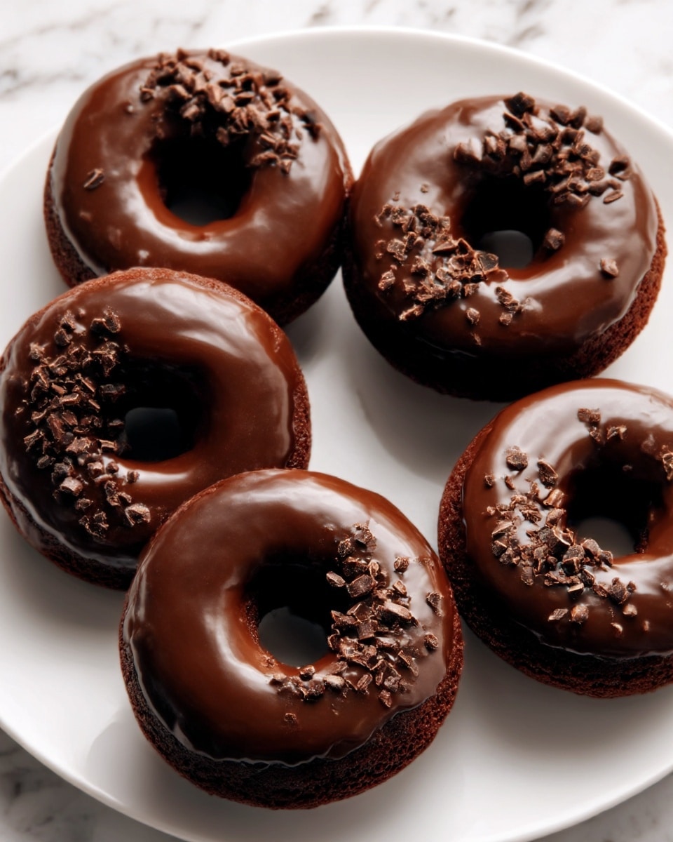 Irresistible Chocolate Cake Donuts Recipe - Recipe Image