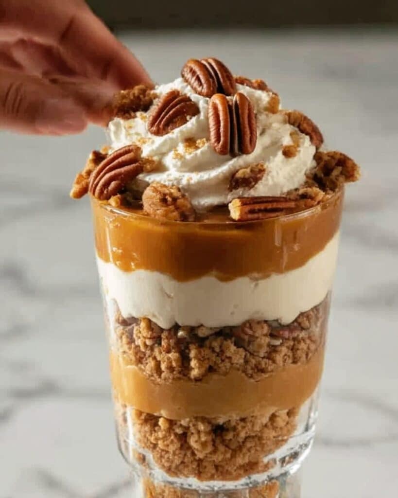Maple Pecan & Pumpkin Cheesecake Trifle Recipe