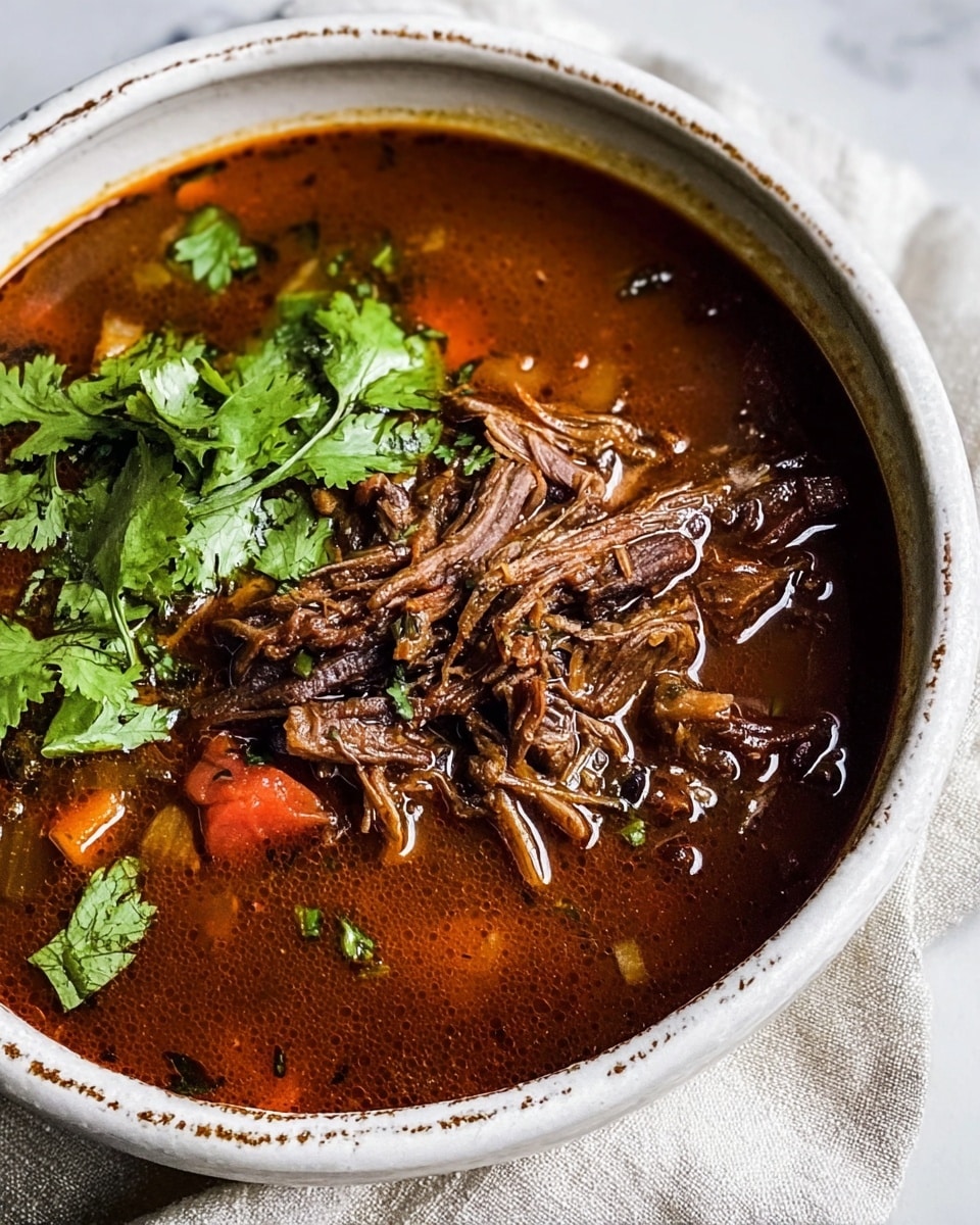 Coconut Red Curry Drip Beef Recipe - Recipe Image