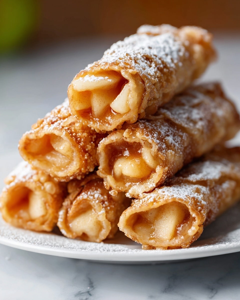 Apple Pie Egg Rolls Recipe - Recipe Image