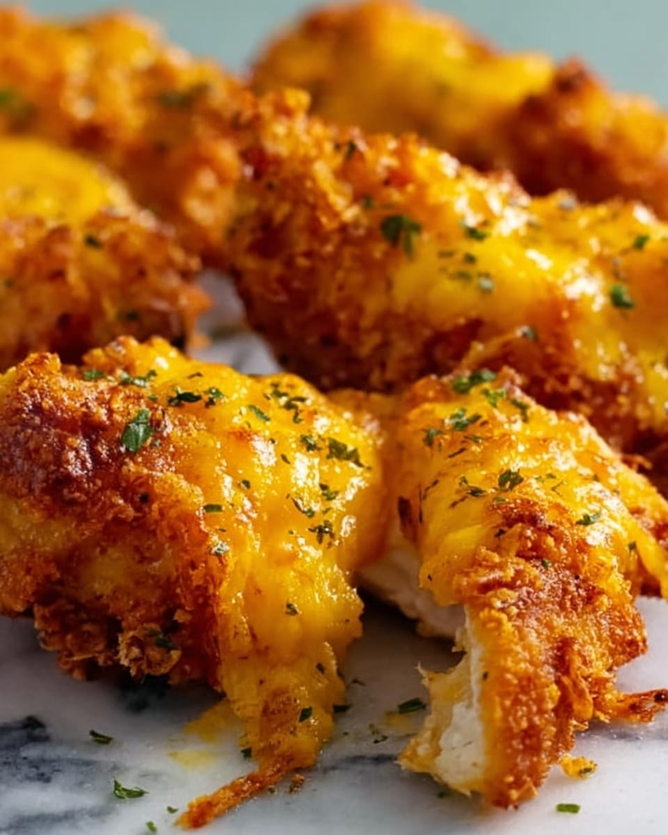 Crispy Cheddar Chicken Recipe - Recipe Image