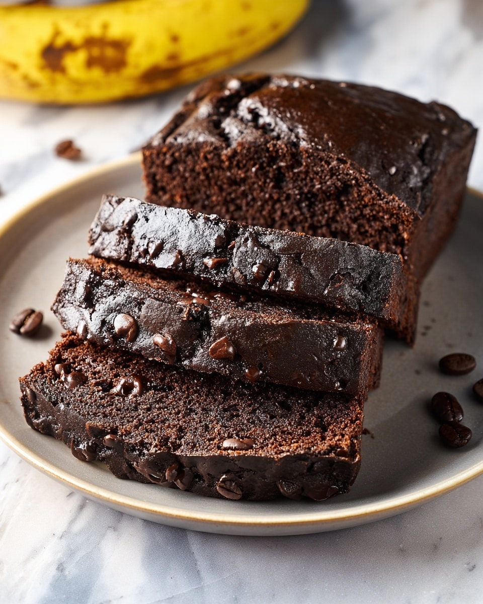 Chocolate Espresso Banana Bread Recipe - Recipe Image