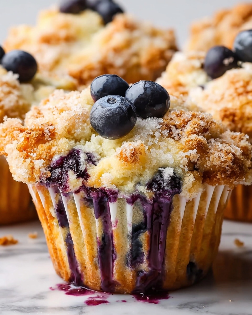 Blueberry Streusel Muffins Recipe - Recipe Image