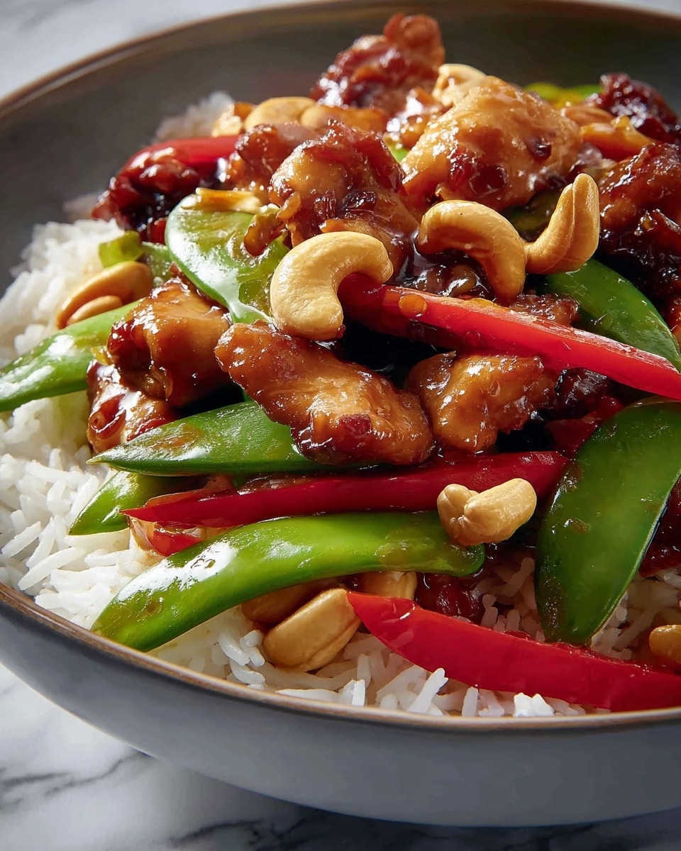 Cashew Chicken Stir-Fry Recipe - Recipe Image