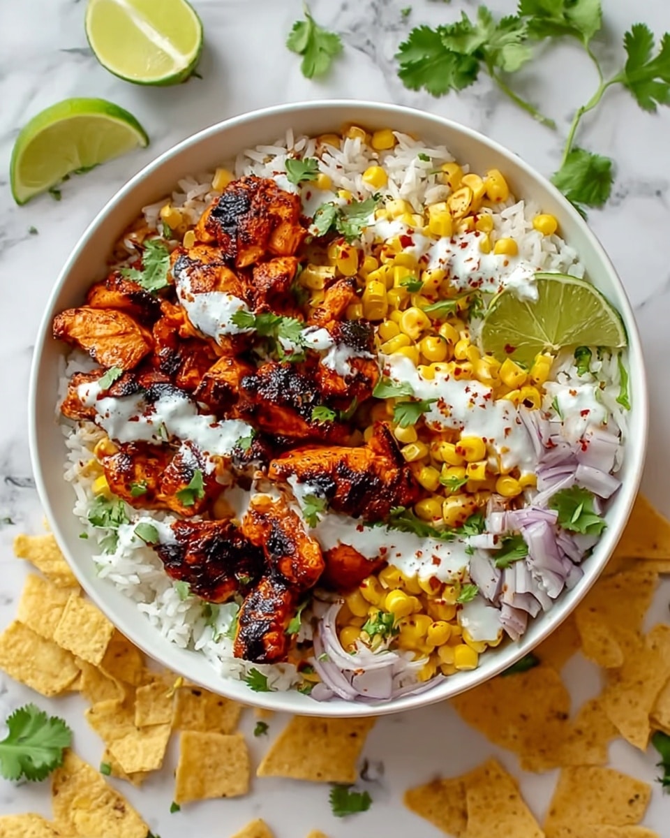 Street Corn Chicken Bowl Recipe - Recipe Image