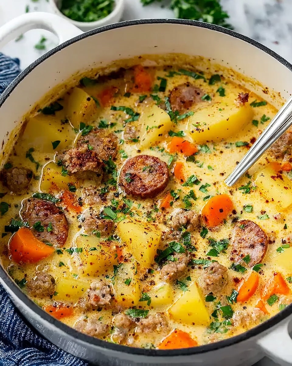 Sausage Potato Soup Recipe - Recipe Image