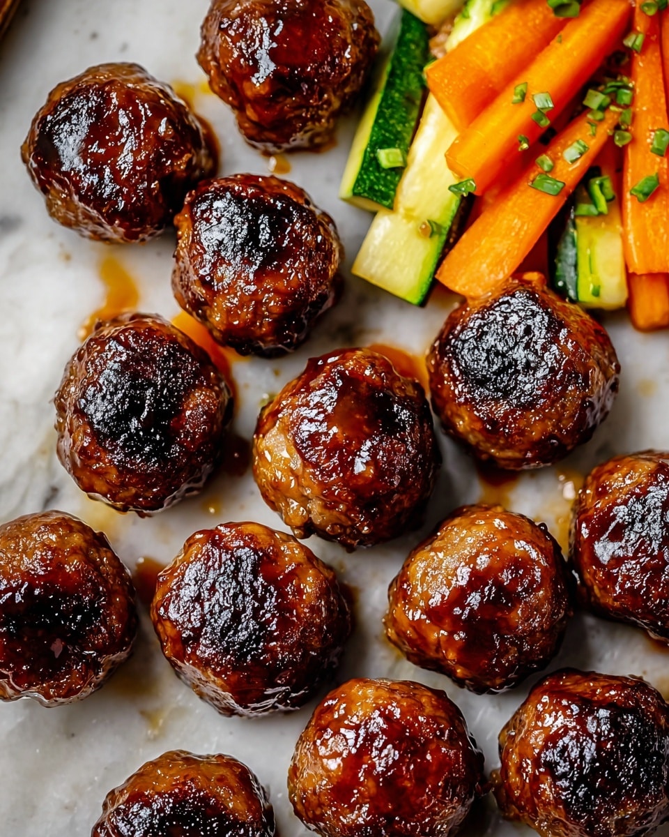 Korean BBQ Meatballs with Vegetables: An Incredible Ultimate Recipe - Recipe Image
