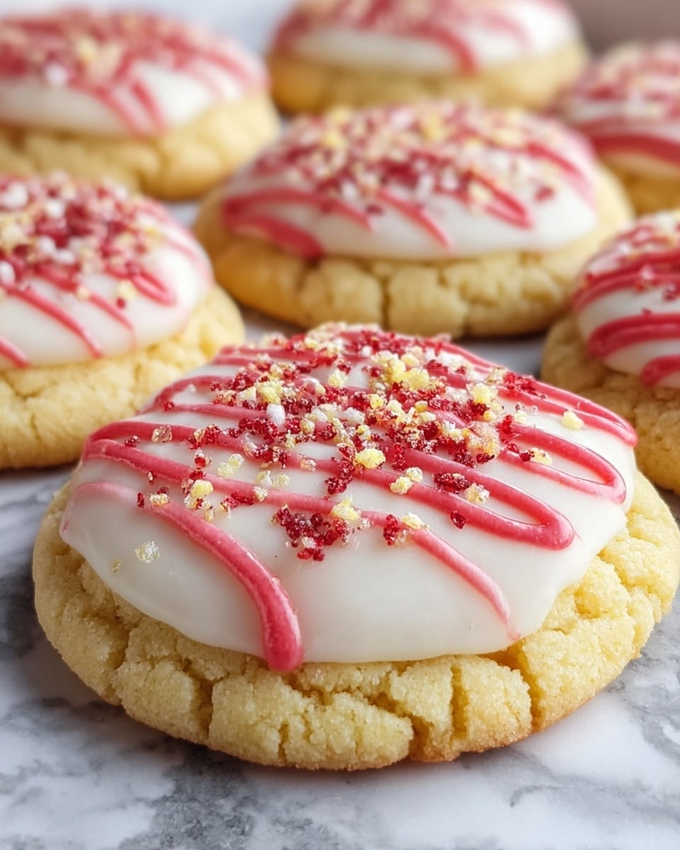Strawberry Shortcake Sugar Cookies Recipe - Recipe Image