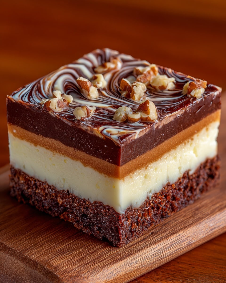 Cacao and Peanut Swirl Cake Recipe - Recipe Image