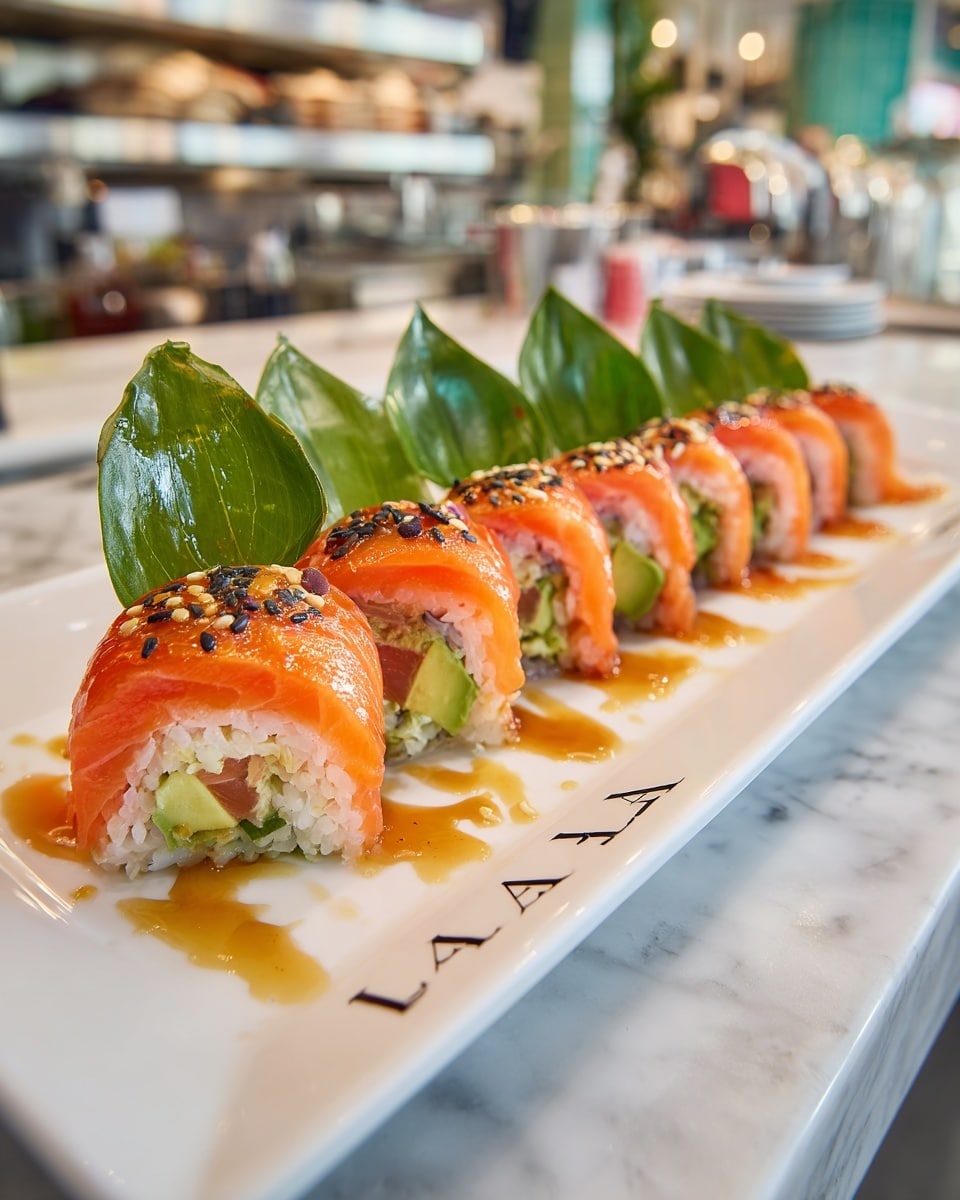 Lemon Basil Salmon Rolls Recipe - Recipe Image