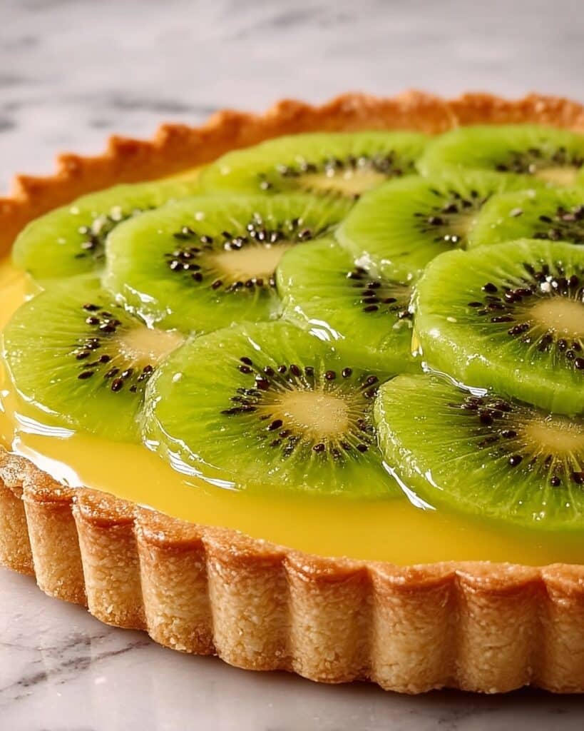 Key Lime Kiwi Tart Recipe