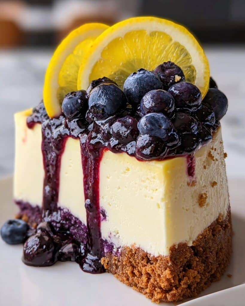 Lemon Blueberry Cheesecake Extravaganza Recipe