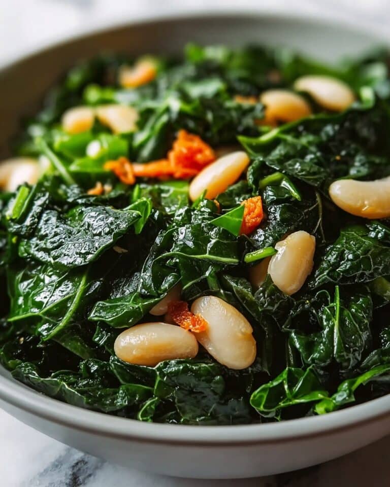 Mediterranean White Beans & Greens Recipe