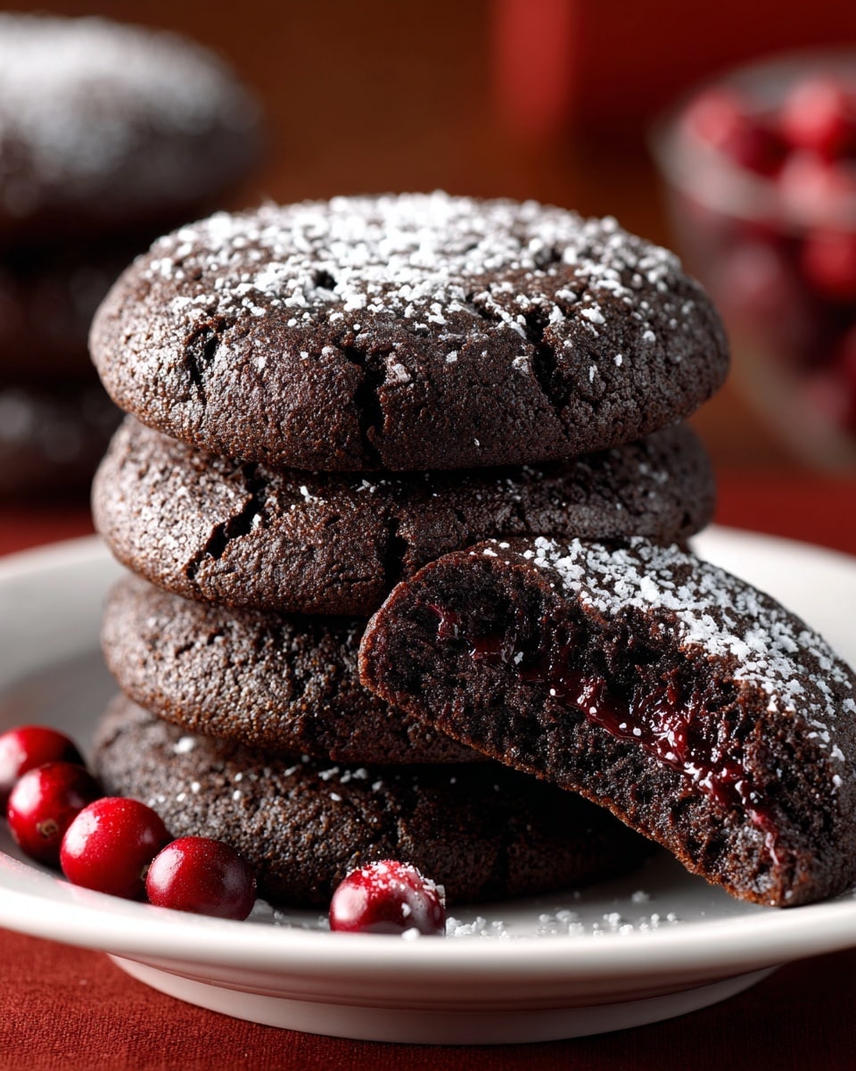 Double Chocolate Snowball Cookies Recipe - Recipe Image
