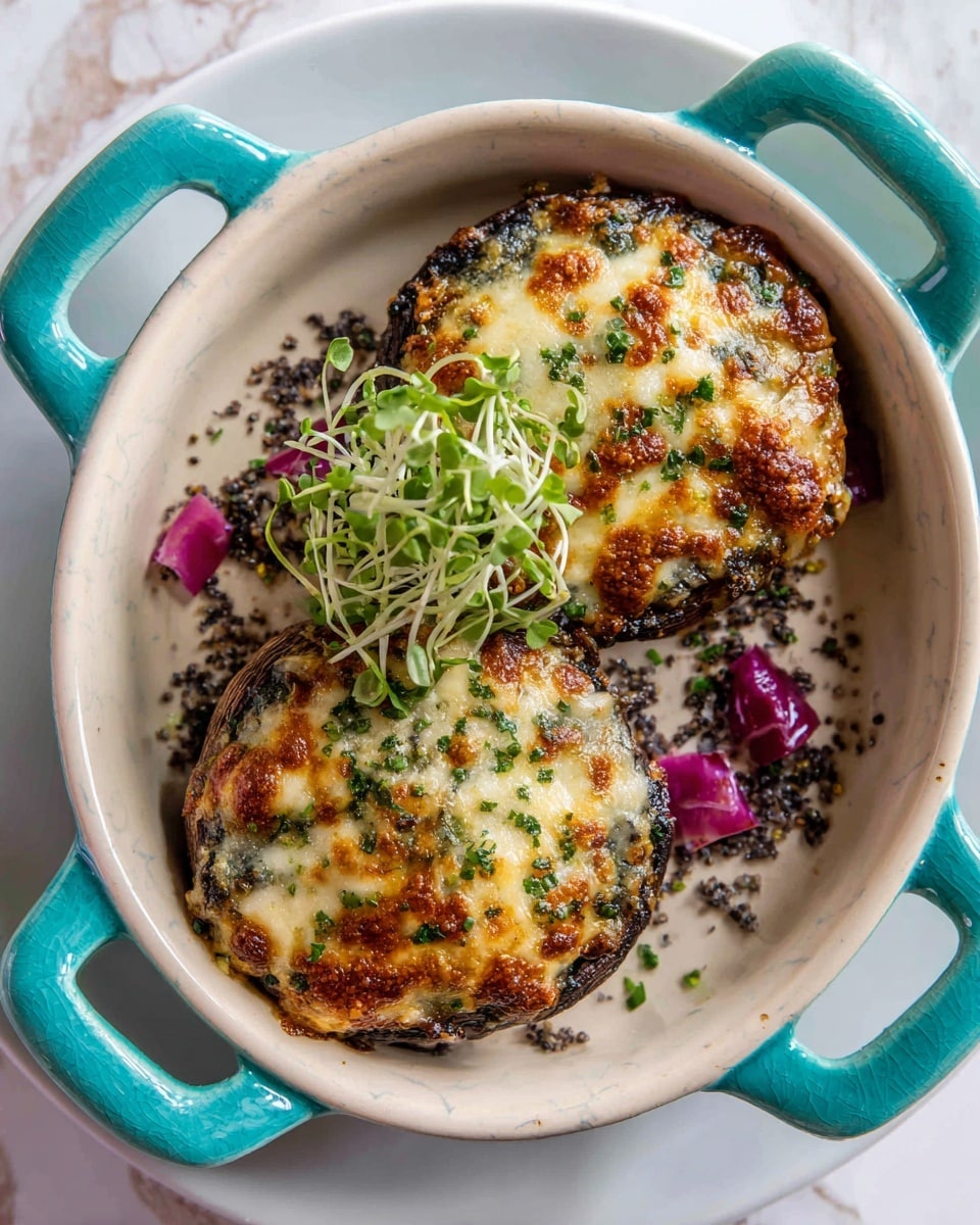 Garlic Stuffed Jacket Potatoes Recipe - Recipe Image