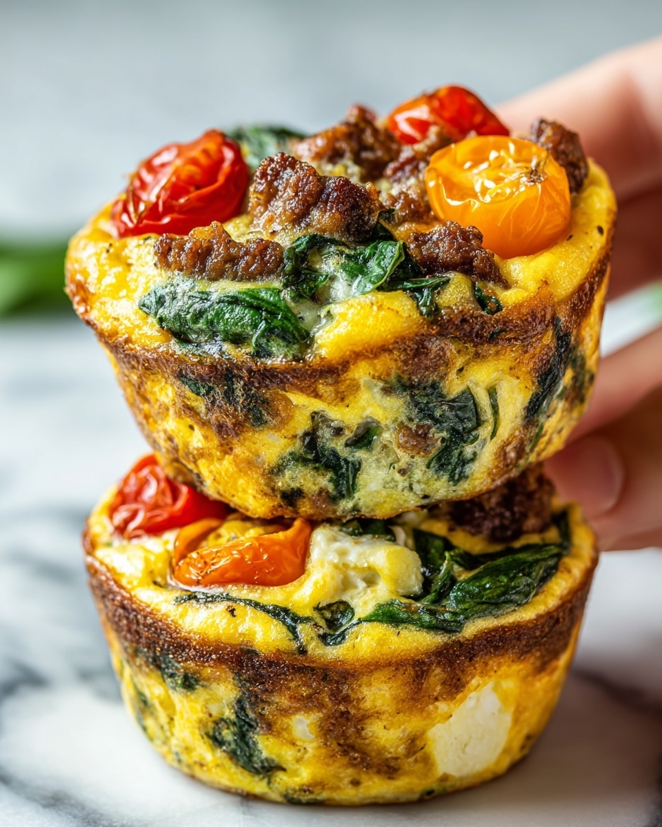 Veggie-Loaded Breakfast Frittata Cups Recipe - Recipe Image