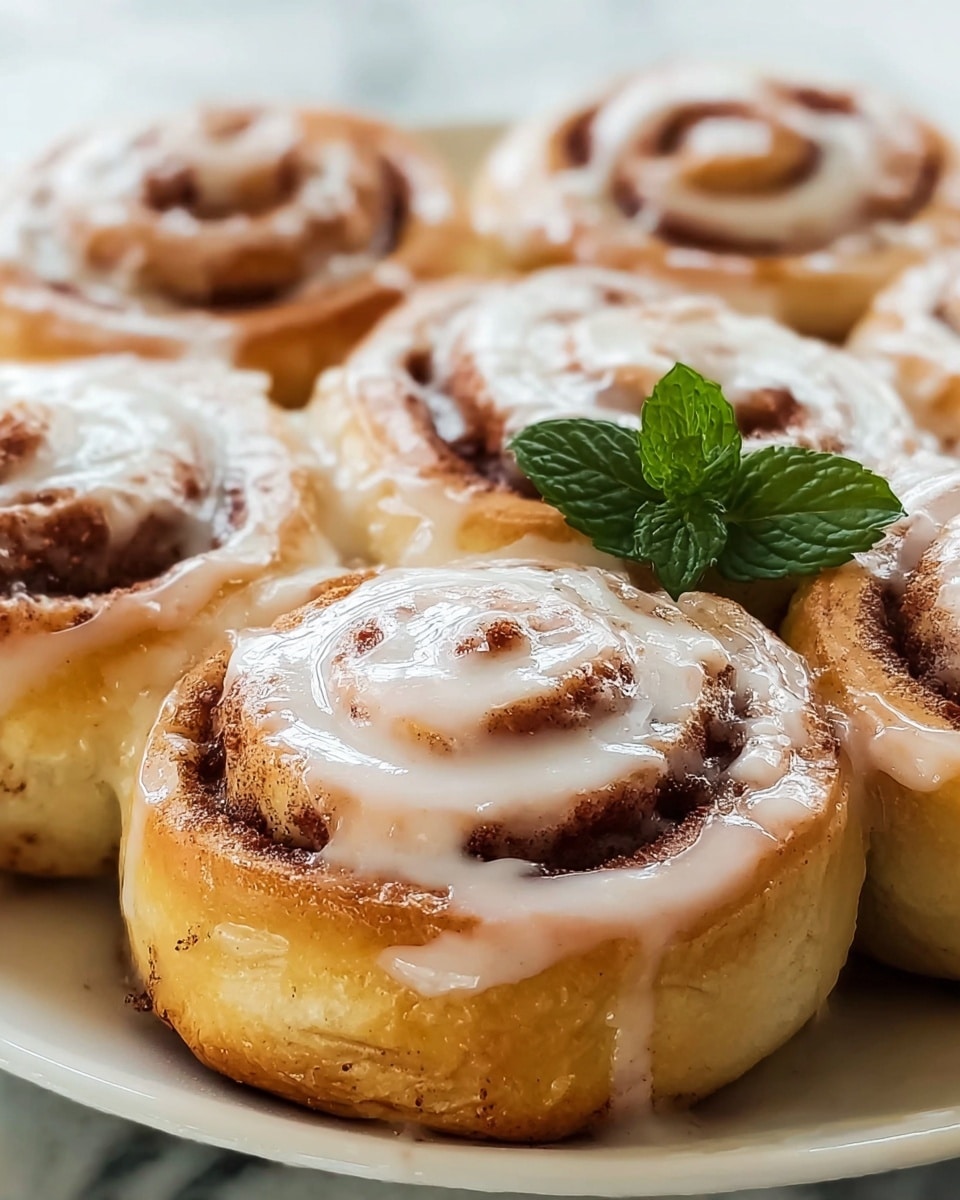 TikTok Cinnamon Rolls Recipe - Recipe Image