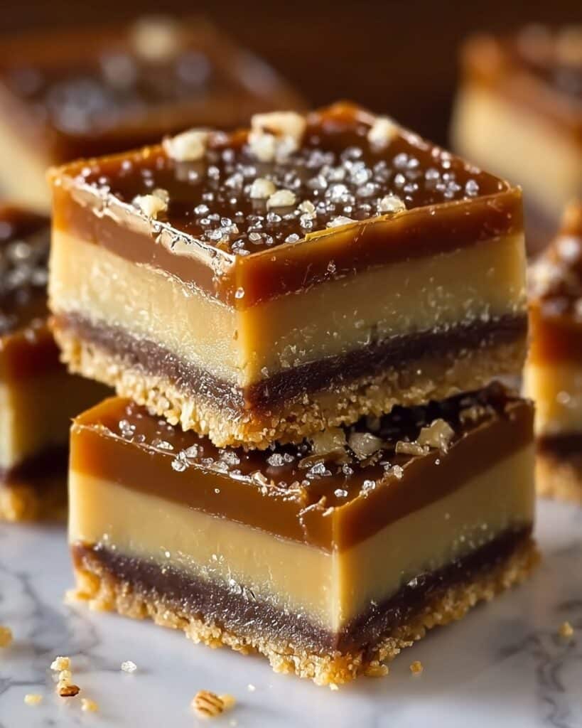 Gooey Caramel Coffee Bars Recipe
