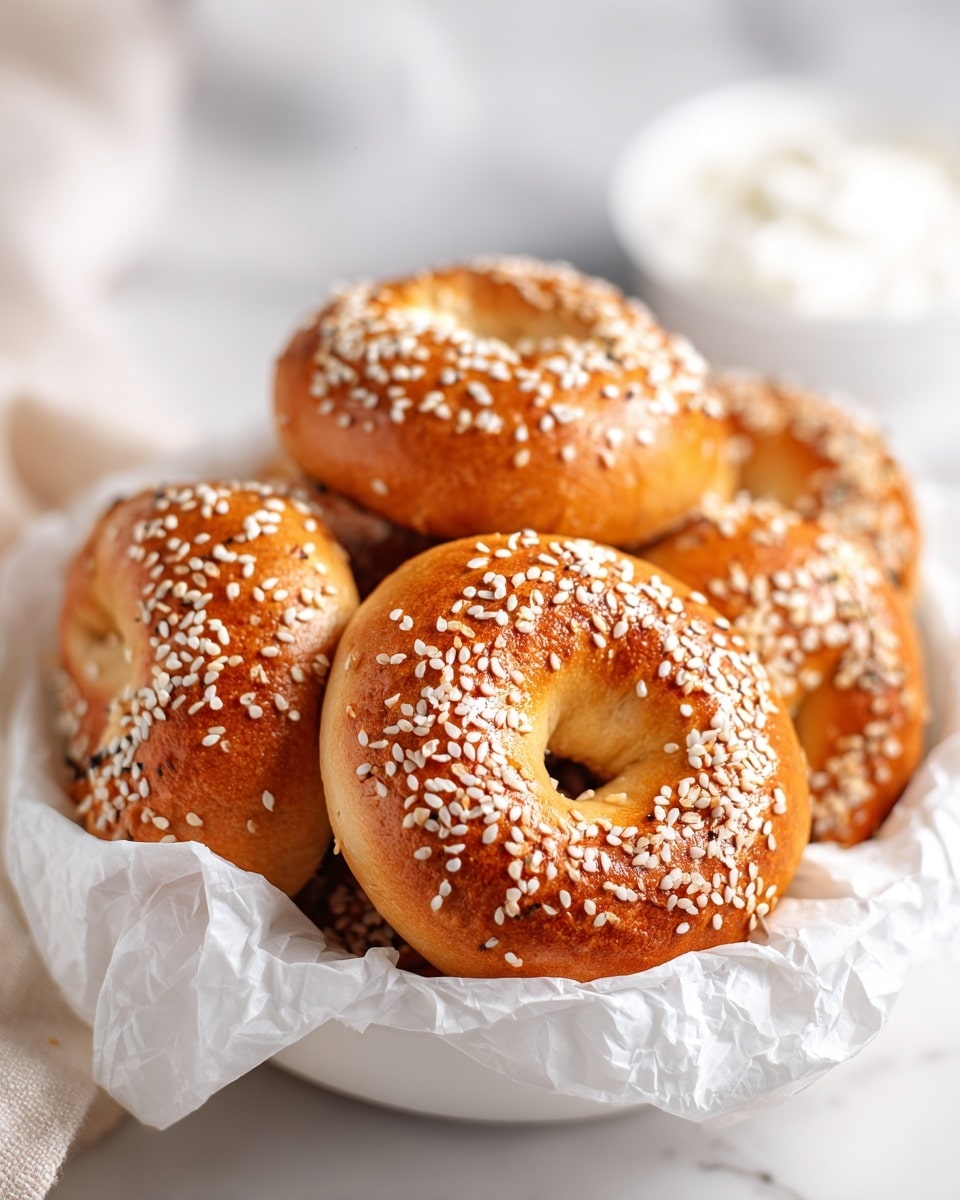 New York-Style Sourdough Discard Bagels Recipe - Recipe Image