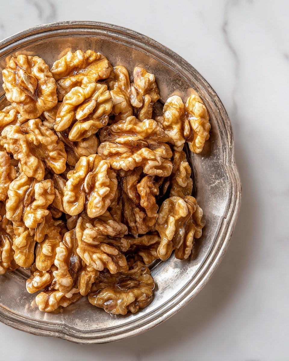 Brown Sugar Candied Walnuts Recipe - Recipe Image