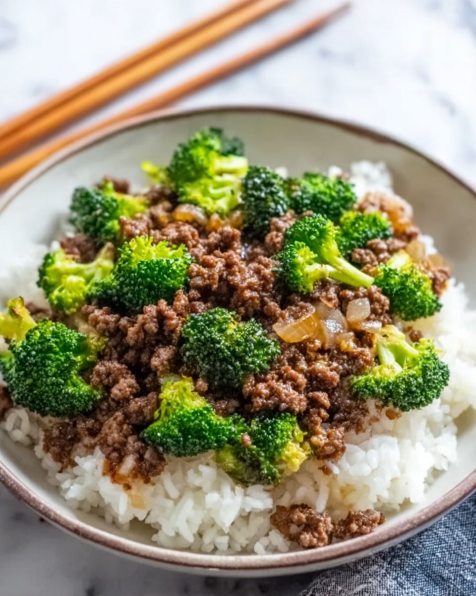 Ground Beef and Broccoli Stir Fry Recipe - Recipe Image