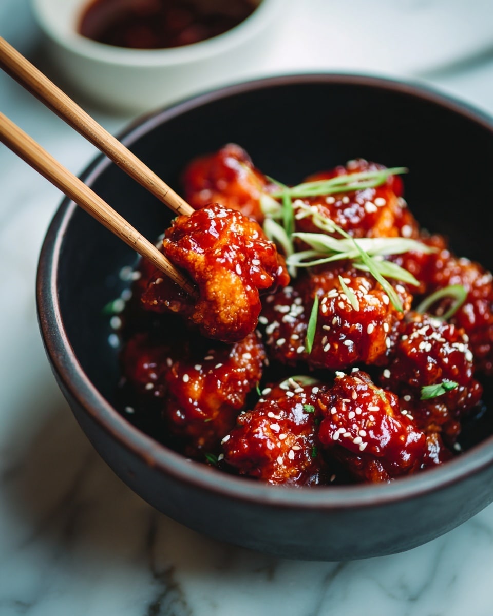 Sticky Sesame Cauliflower Recipe - Recipe Image