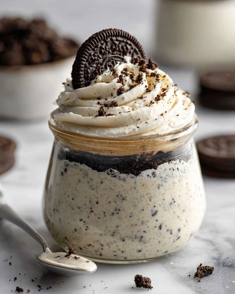 Cookies and Cream Frosting Recipe - Recipe Image