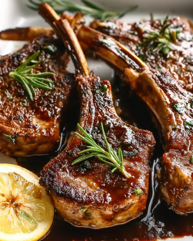 Rosemary Lamb Chops Recipe