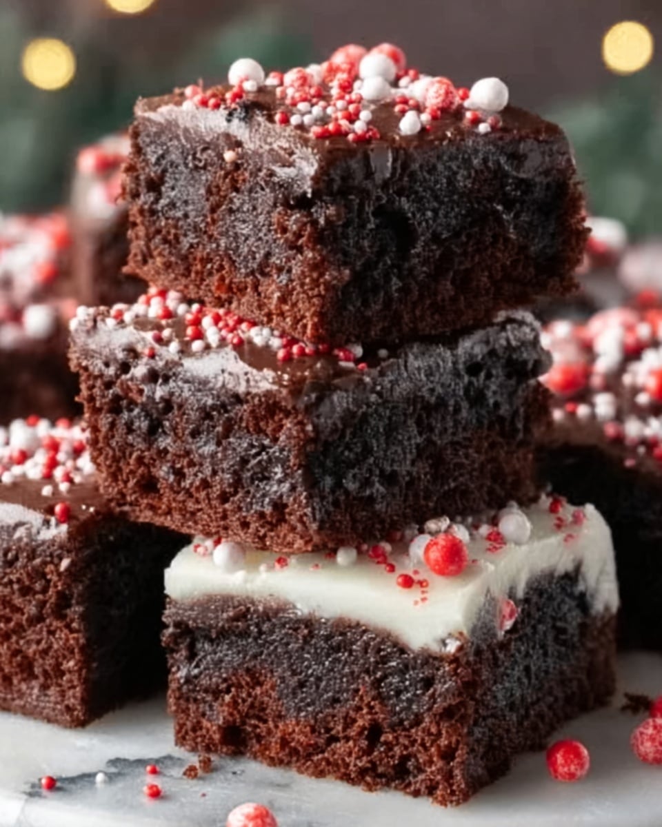 Christmas Brownie Recipe - Recipe Image