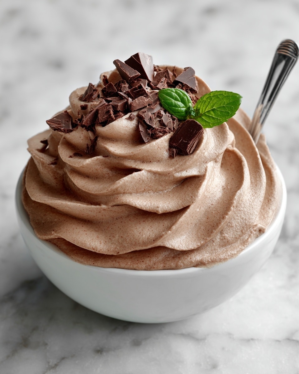 Whipped Chocolate Peanut Butter Dessert Recipe - Recipe Image