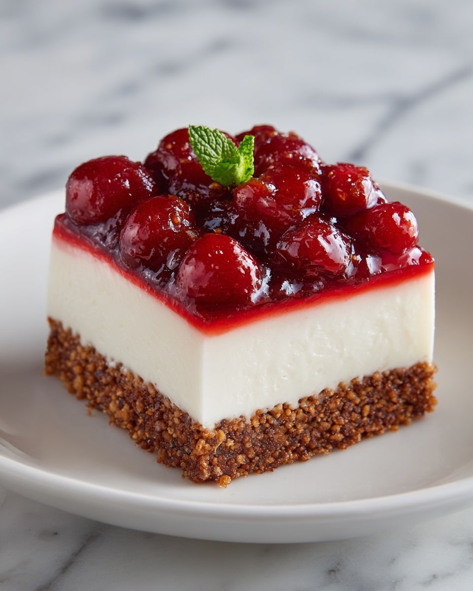 Cherry Cheesecake Lush Recipe - Recipe Image