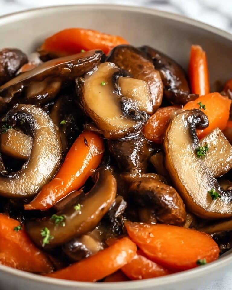 Pickled Shiitake Mushrooms and Carrots Recipe