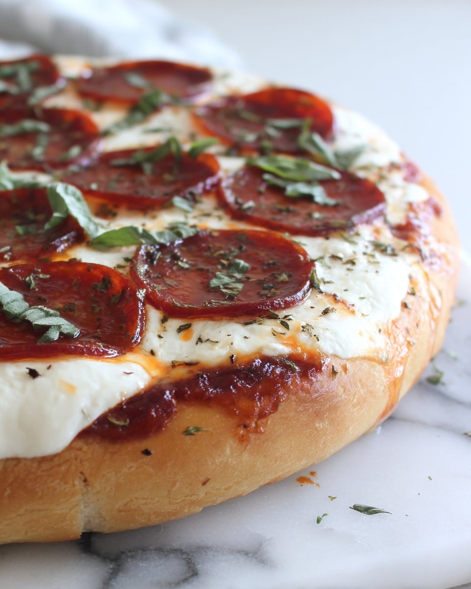 Tomato Burrata Pepperoni Pizza Dip Recipe - Recipe Image