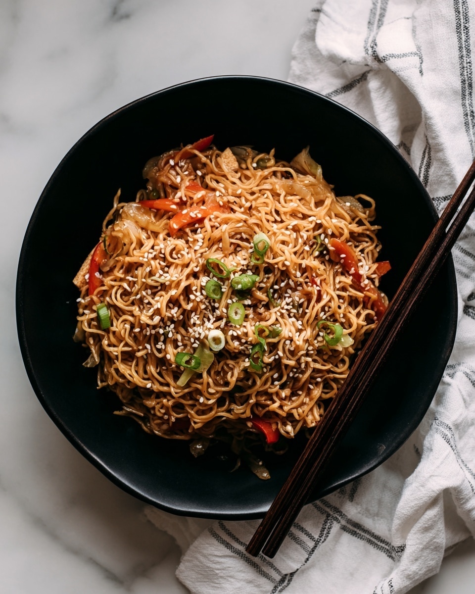 One-Pot Teriyaki Noodles Recipe - Recipe Image