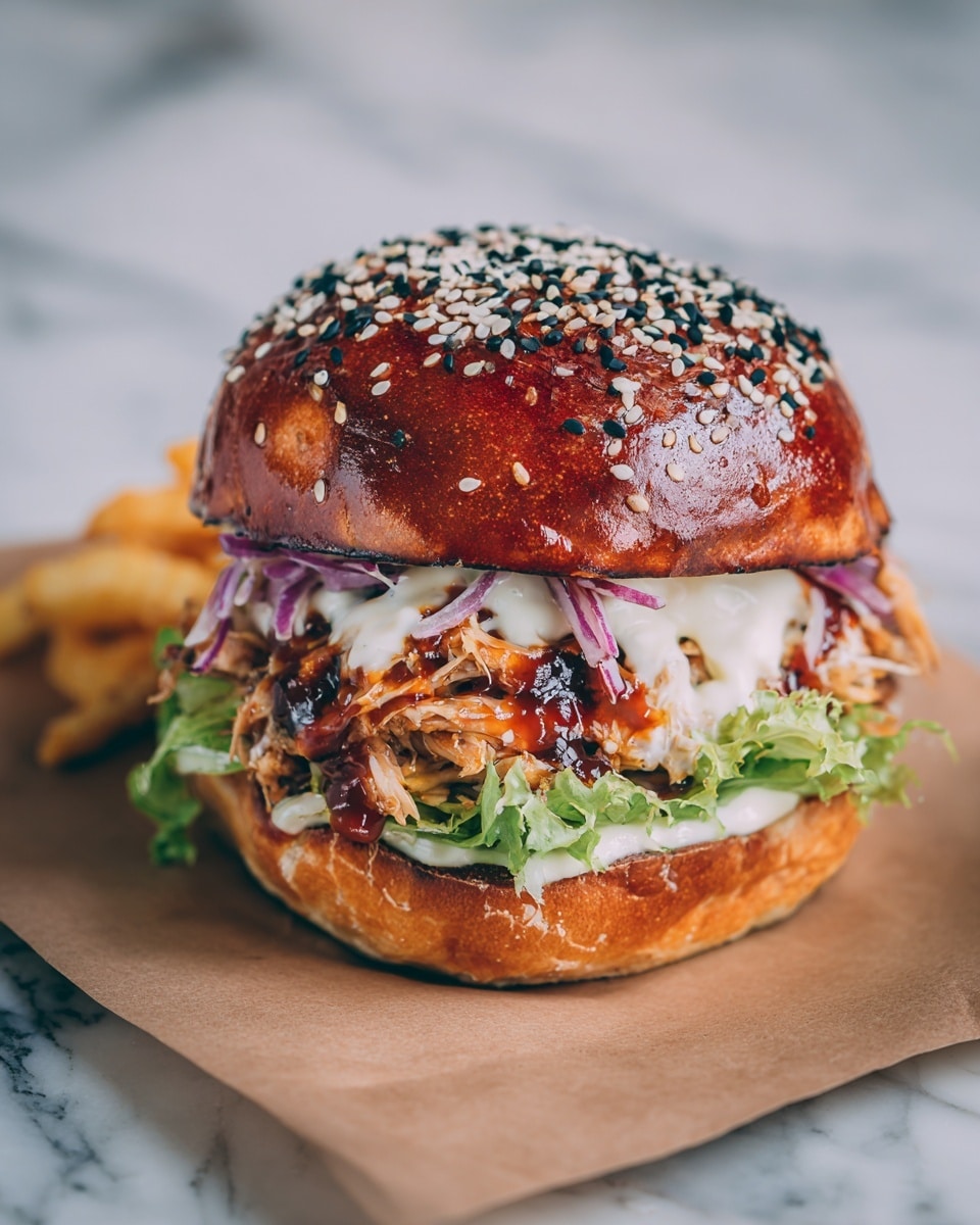 BBQ Ranch Chicken Sandwich Recipe - Recipe Image